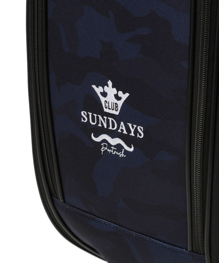 アダバット adabat ◆【ADABAT NAVY】カモフラ柄キャディーバッグ （ブラック(119)） ブラック(119)