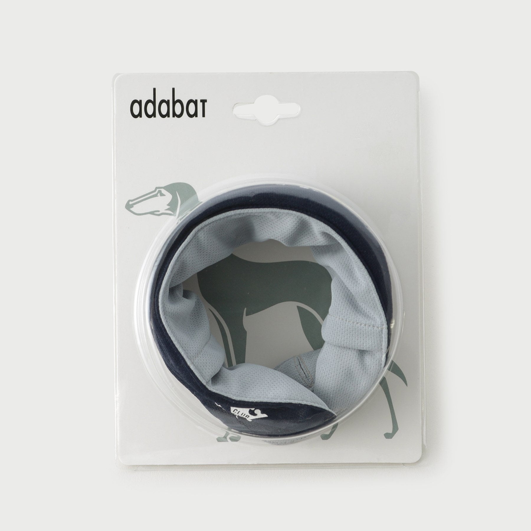 アダバット adabat 【新レーベル ADABAT NAVY】ロゴデザイン ネッククーラー （ネイビー(094)） ネイビー(094)