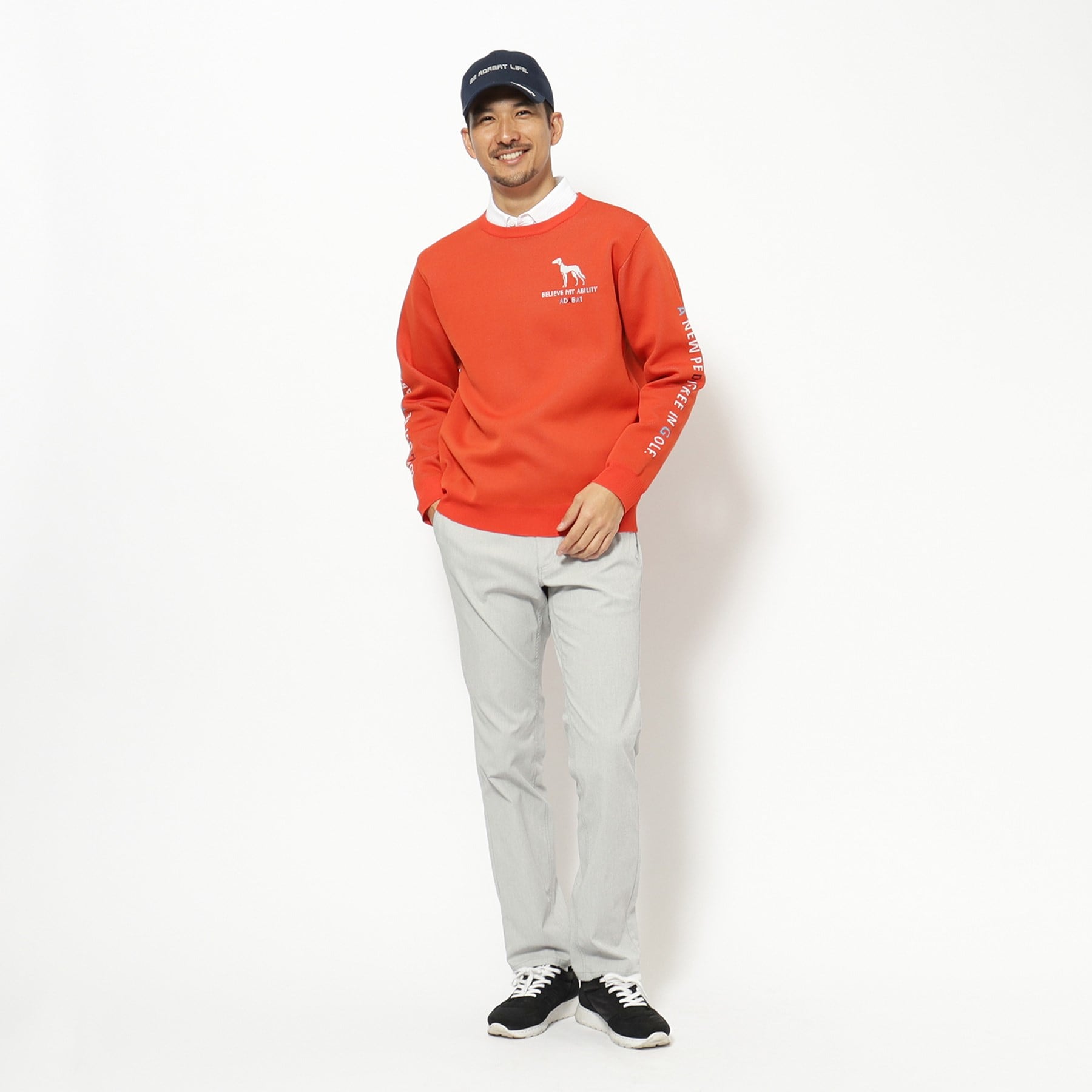 アダバット adabat ストレートパンツ