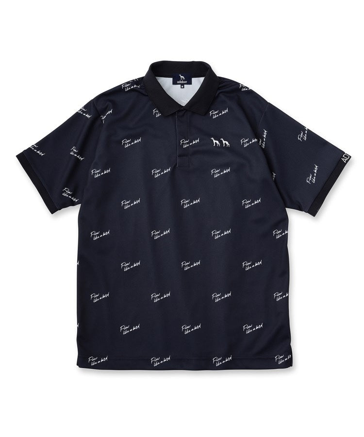 アダバット adabat 櫻井貴史×ADABAT NAVY 半袖ポロシャツ （ネイビー(194)） ネイビー(194)