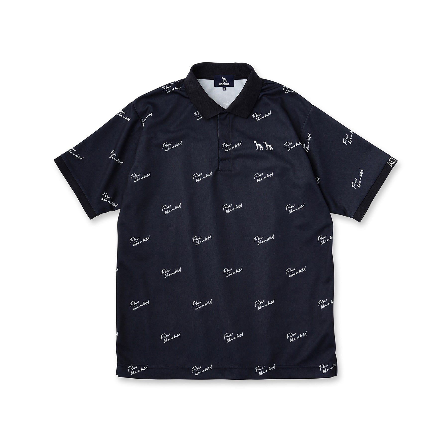 アダバット adabat 櫻井貴史×ADABAT NAVY 半袖ポロシャツ （ネイビー(194)） ネイビー(194)
