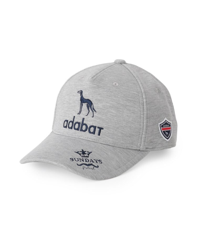 アダバット adabat 【新レーベル ADABAT NAVY】サルーキ ジャージキャップ （グレー(012)） グレー(012)