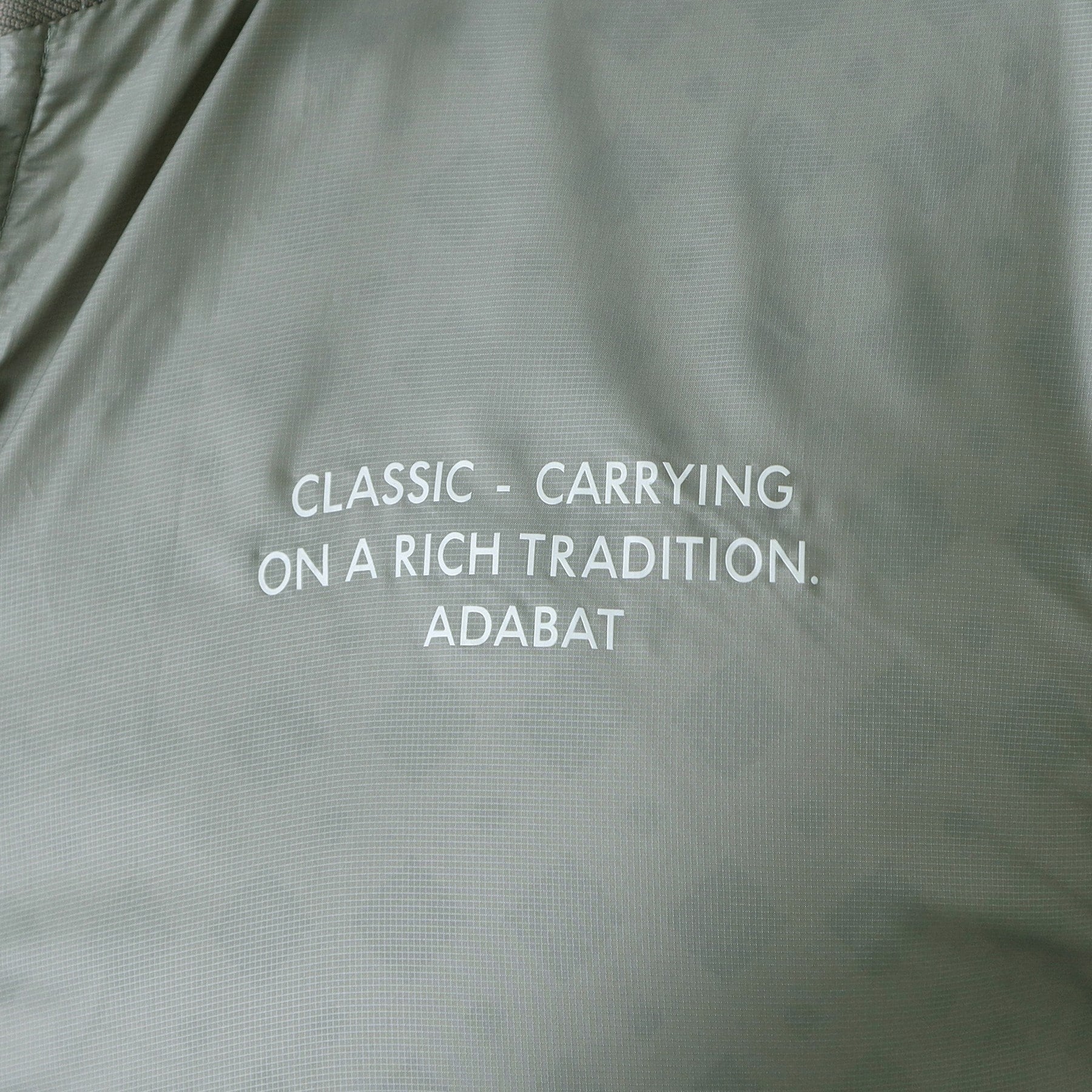 adabat 【Water-repellent】 Light Zip Blouson