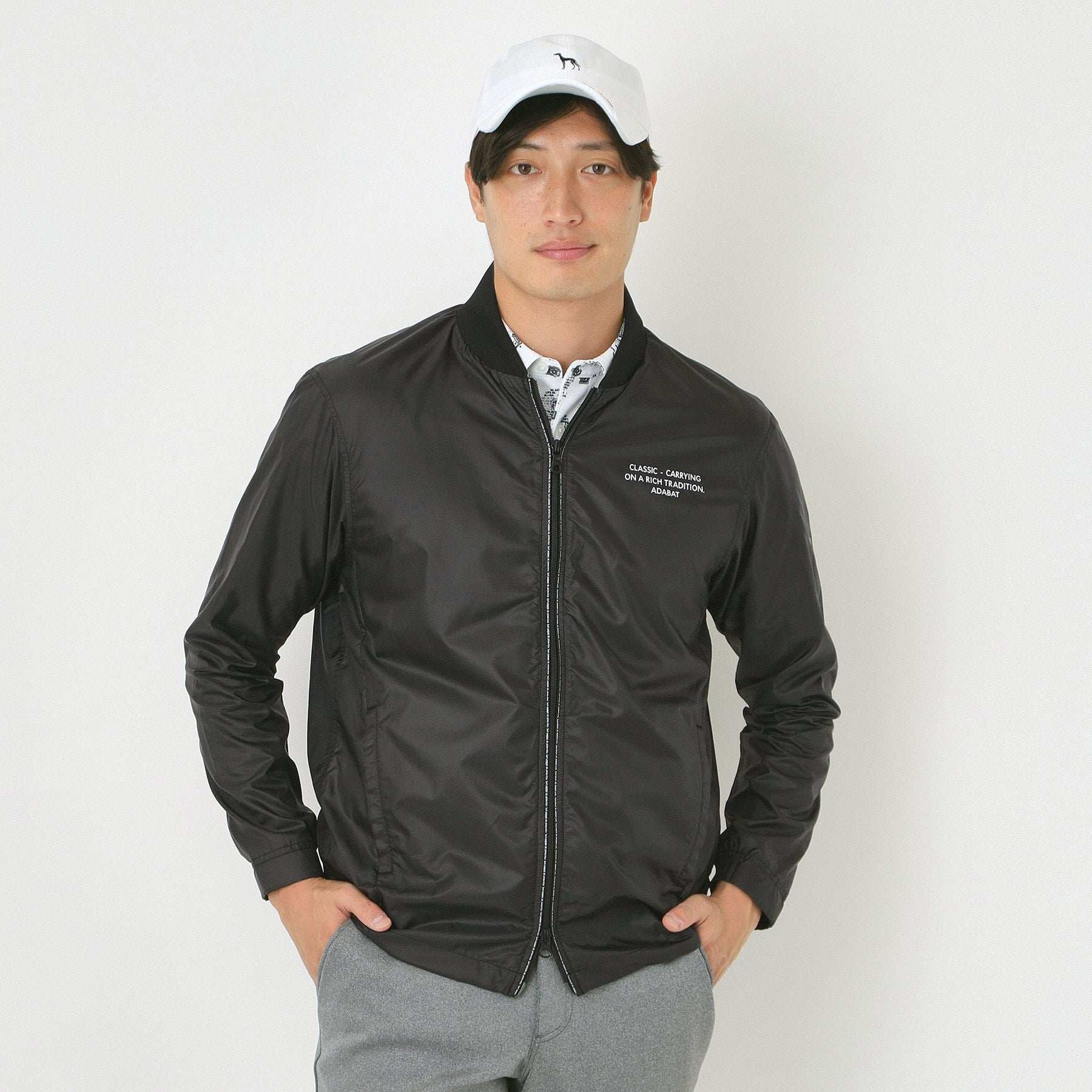 adabat 【Water-repellent】 Light Zip Blouson