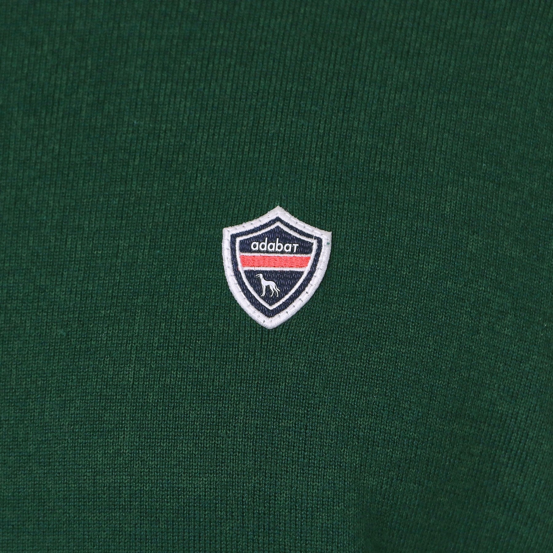 アダバット adabat 【新レーベル ADABAT NAVY】トリコロールクルーニット （レッド(062)） レッド(062)