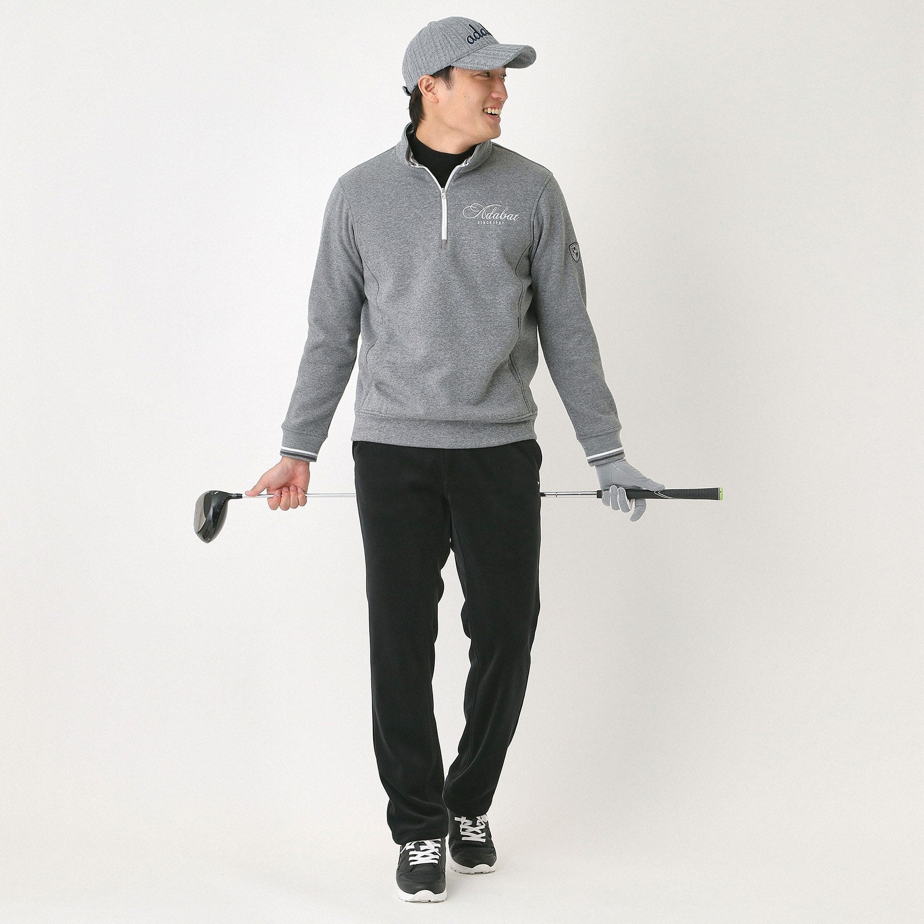 アダバット adabat ベロアボンディングストレッチパンツ （ベージュ(052)） ベージュ(052)