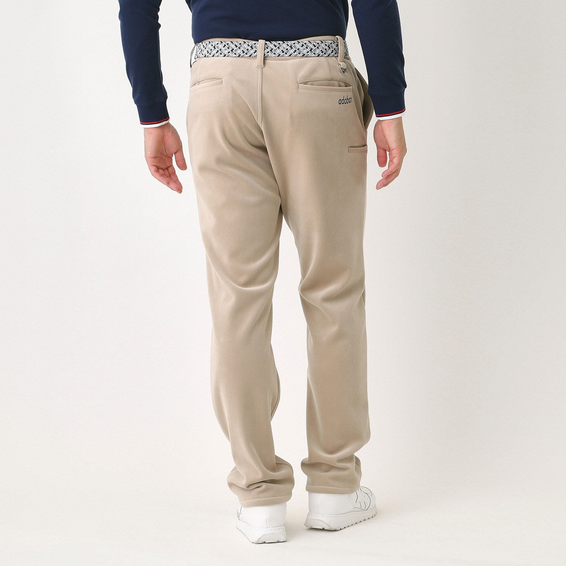 アダバット adabat ベロアボンディングストレッチパンツ （ベージュ(052)） ベージュ(052)