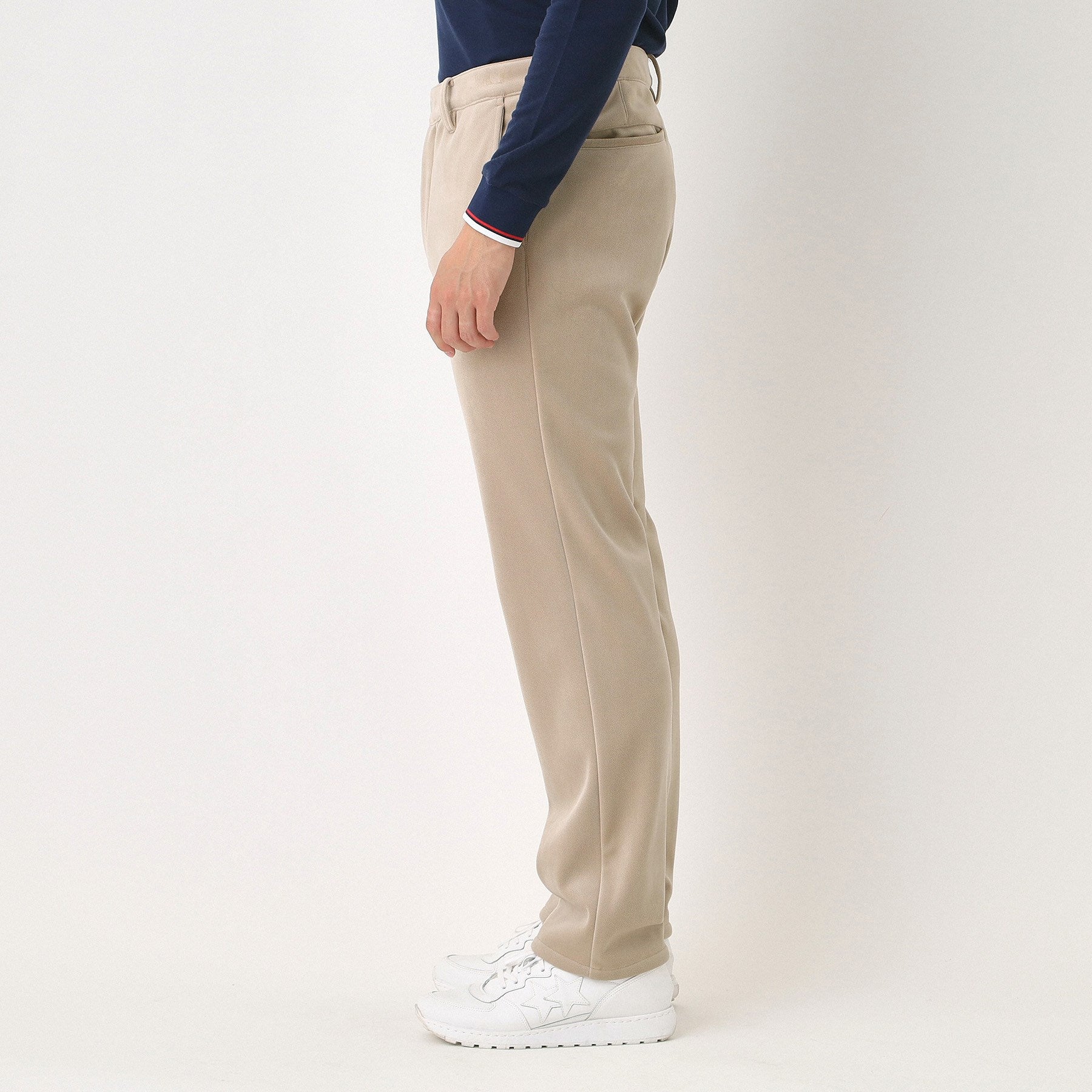 アダバット adabat ベロアボンディングストレッチパンツ （ベージュ(052)） ベージュ(052)