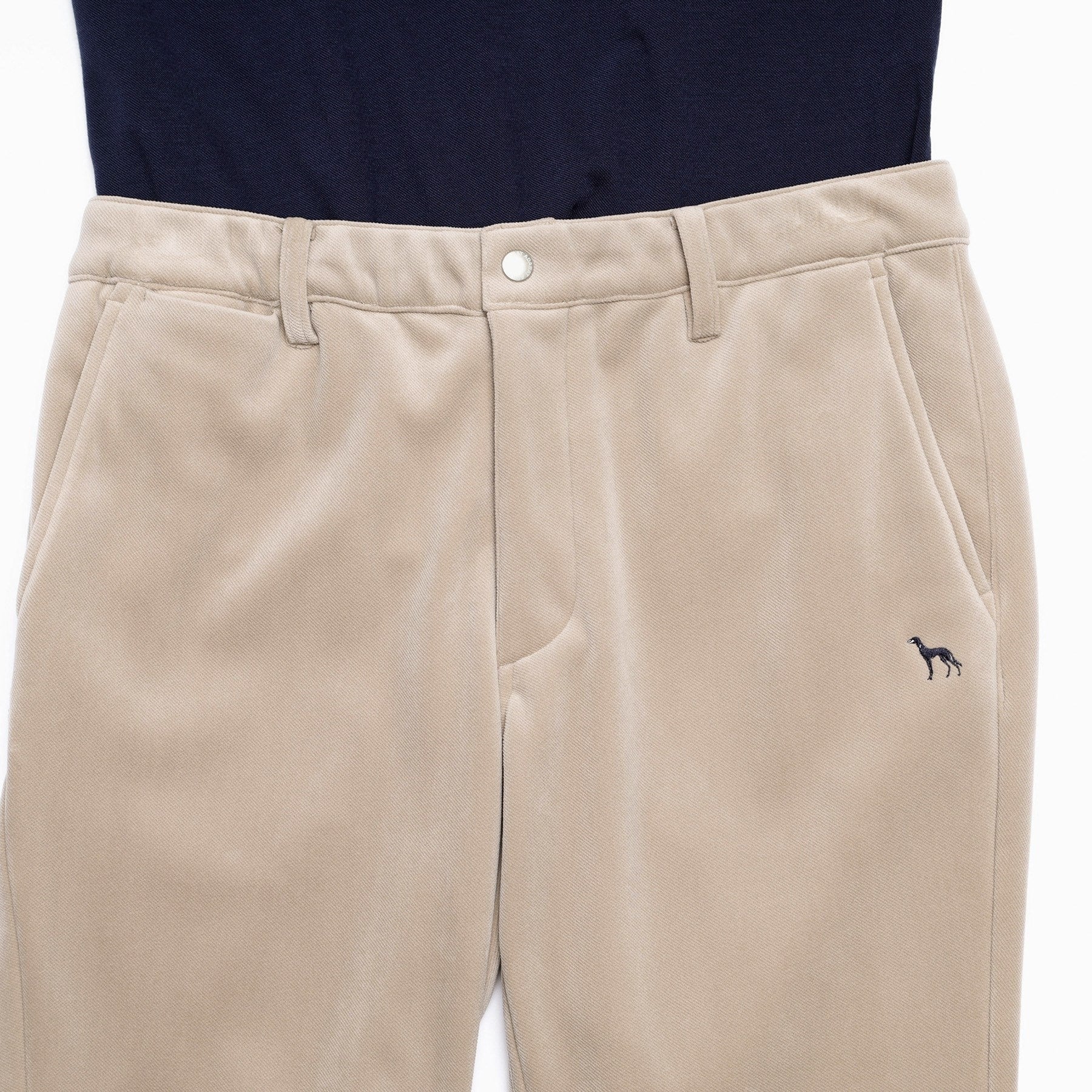 アダバット adabat ベロアボンディングストレッチパンツ （ベージュ(052)） ベージュ(052)