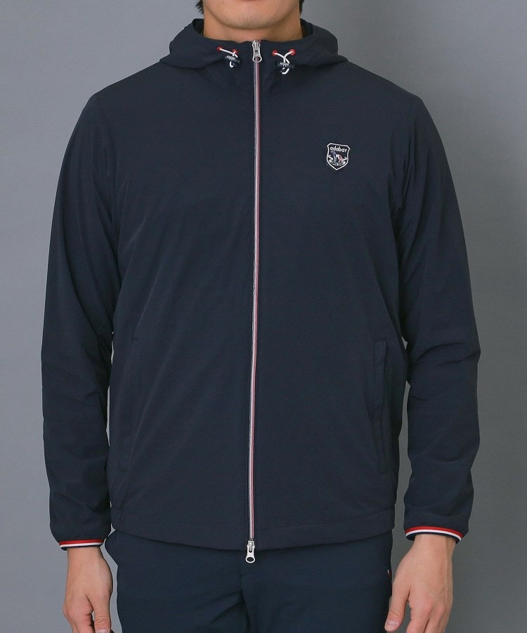 アダバット adabat ◆【ADABAT NAVY】ナイロンストレッチジップフーディ （ネイビー(094)） ネイビー(094)