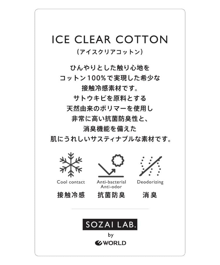 アダバット adabat 【ADABAT NAVY】アイスクリアコットン半袖ロゴT （トープ(054)） トープ(054)