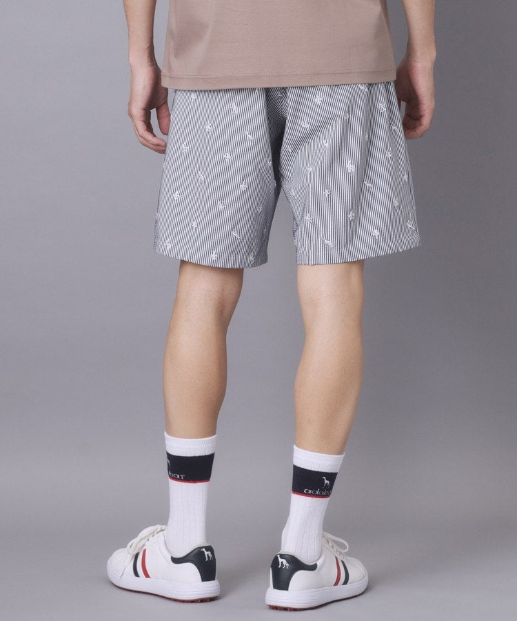 アダバット adabat 【ADABAT NAVY】エンブロイダリーサッカーハーフパンツ （ネイビー(394)） ネイビー(394)