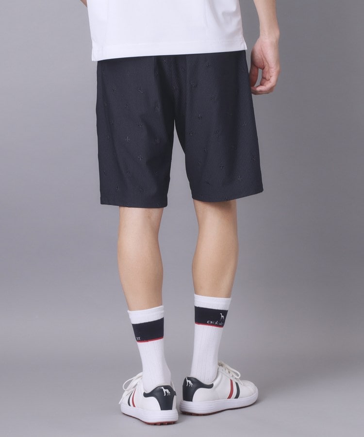 アダバット adabat 【ADABAT NAVY】エンブロイダリーサッカーハーフパンツ （ネイビー(394)） ネイビー(394)