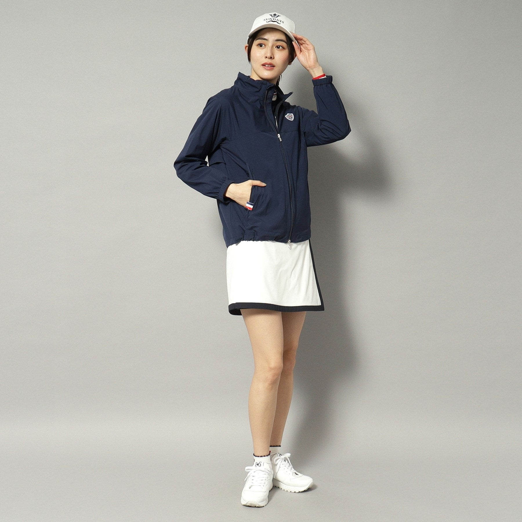 アダバット adabat 【撥水加工】ライトアウター （ホワイト(002)） ホワイト(002)