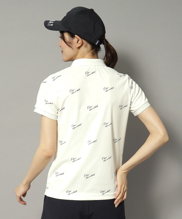 アダバット adabat 櫻井貴史×ADABAT NAVY 半袖ポロシャツ （ホワイト(101)） ホワイト(101)