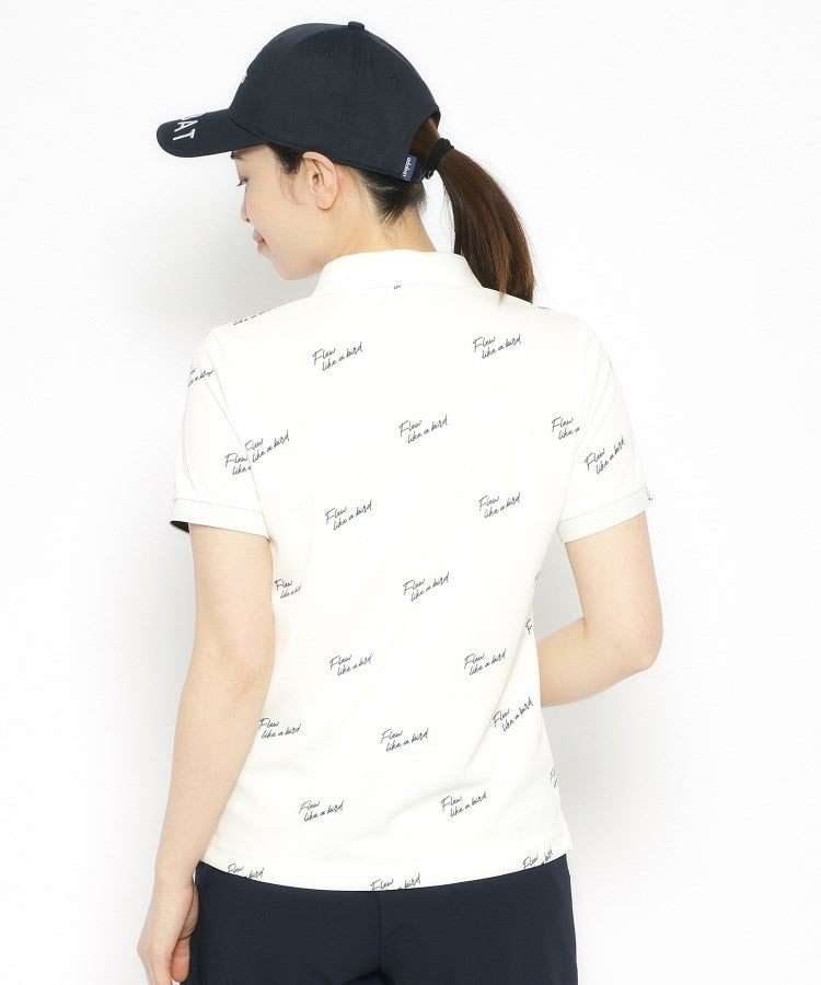 アダバット adabat 櫻井貴史×ADABAT NAVY 半袖ポロシャツ （ホワイト(101)） ホワイト(101)
