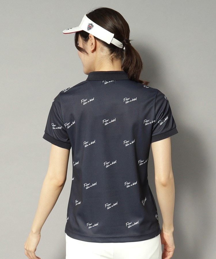アダバット adabat 櫻井貴史×ADABAT NAVY 半袖ポロシャツ （ホワイト(101)） ホワイト(101)