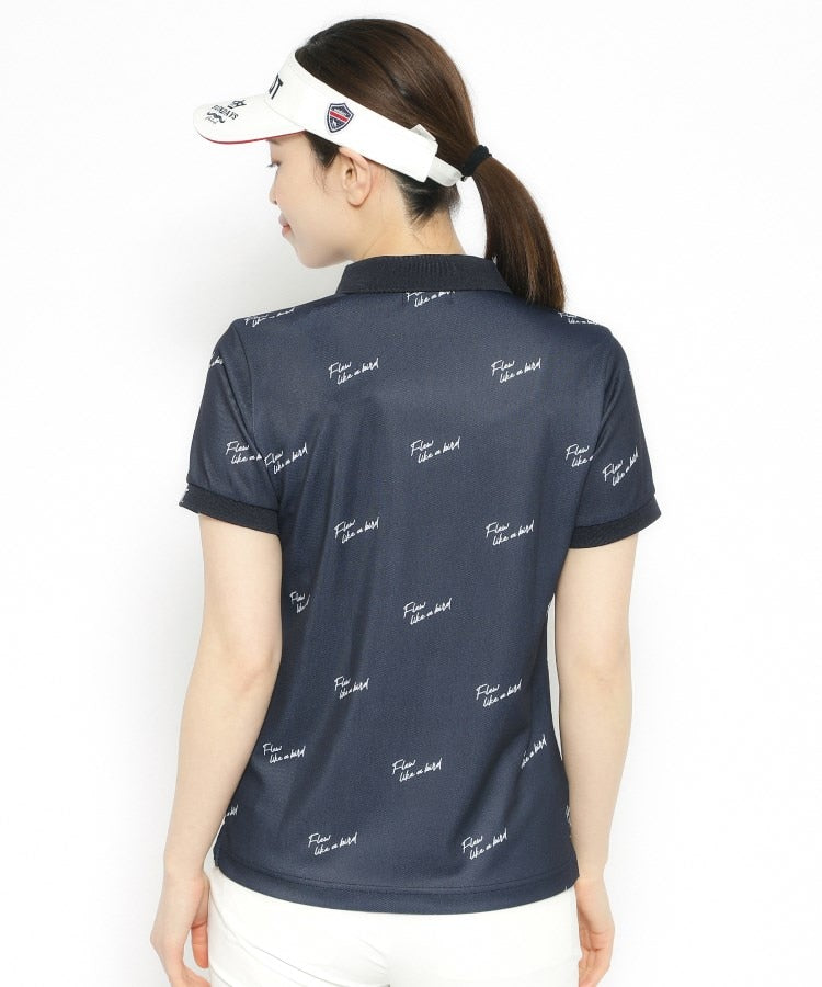 アダバット adabat 櫻井貴史×ADABAT NAVY 半袖ポロシャツ （ホワイト(101)） ホワイト(101)