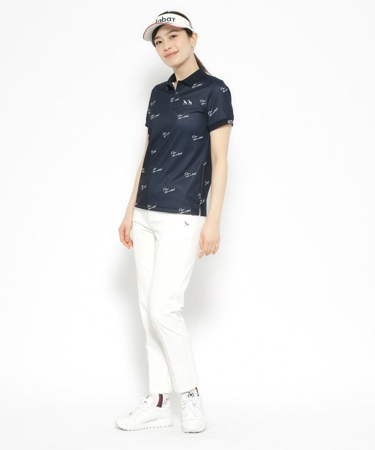 アダバット adabat 櫻井貴史×ADABAT NAVY 半袖ポロシャツ （ホワイト(101)） ホワイト(101)