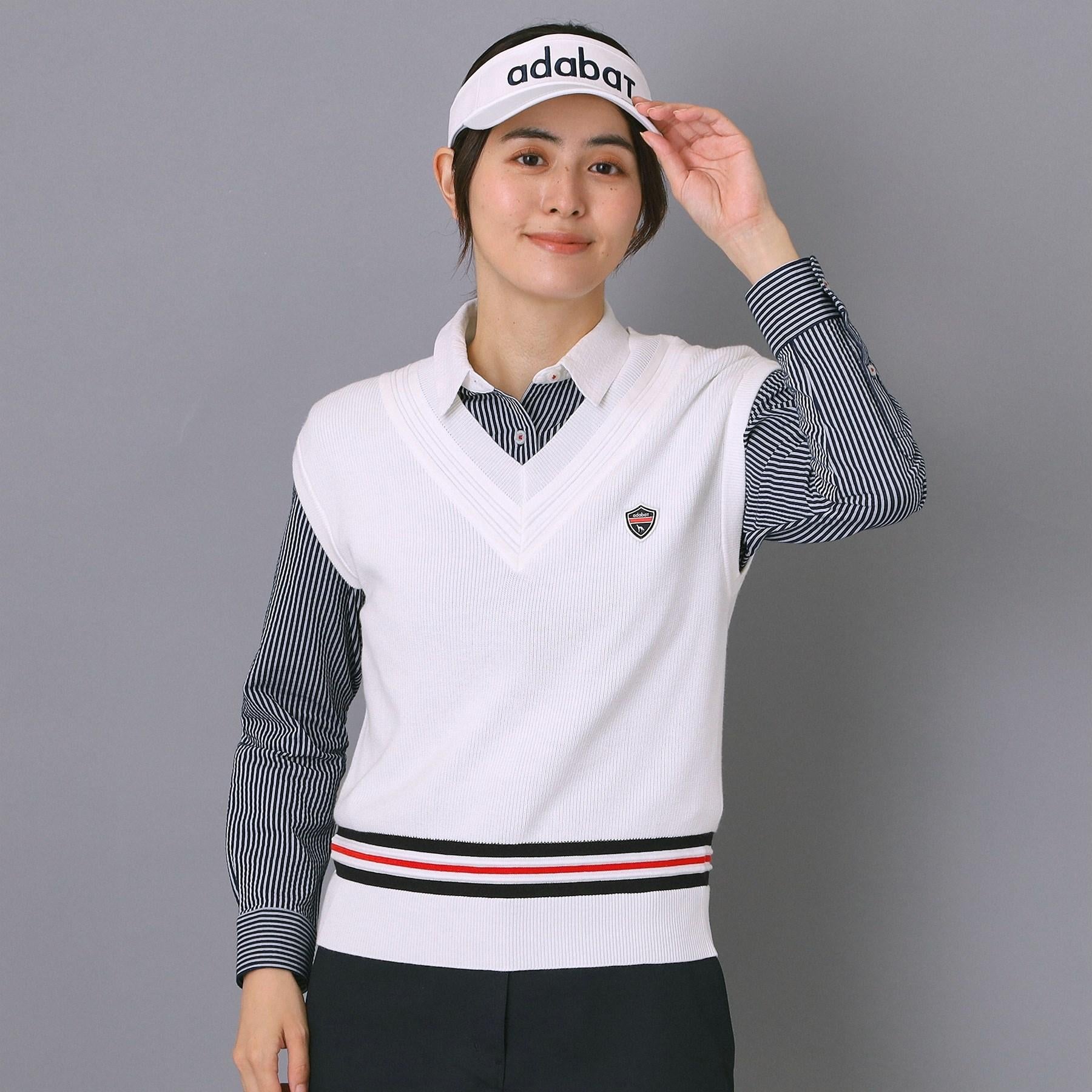 アダバット adabat 【ADABAT NAVY】オフショルダーチルデンベスト （ネイビー(094)） ネイビー(094)