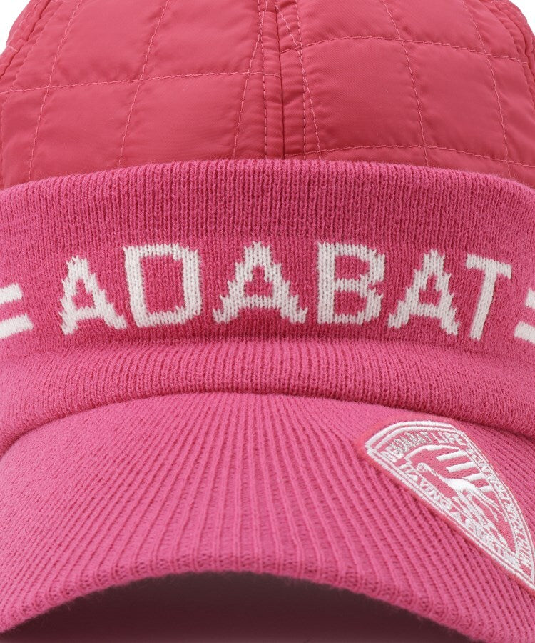 アダバット adabat キルティング防寒キャップ （ピンク(072)） ピンク(072)