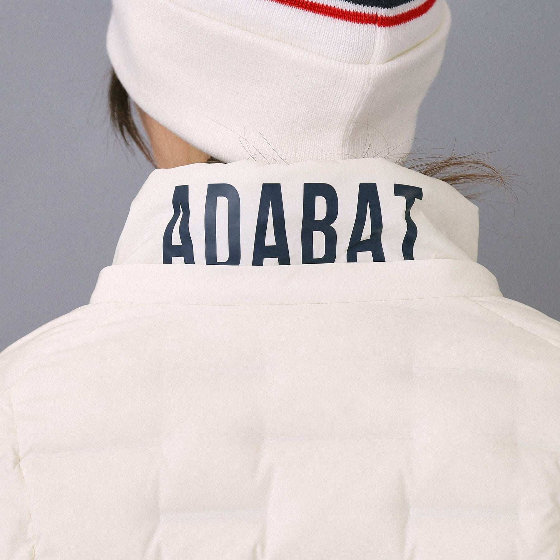 アダバット adabat 【ADABAT NAVY】2WAYストレッチダウンジャケット （ホワイト(001)） ホワイト(001)