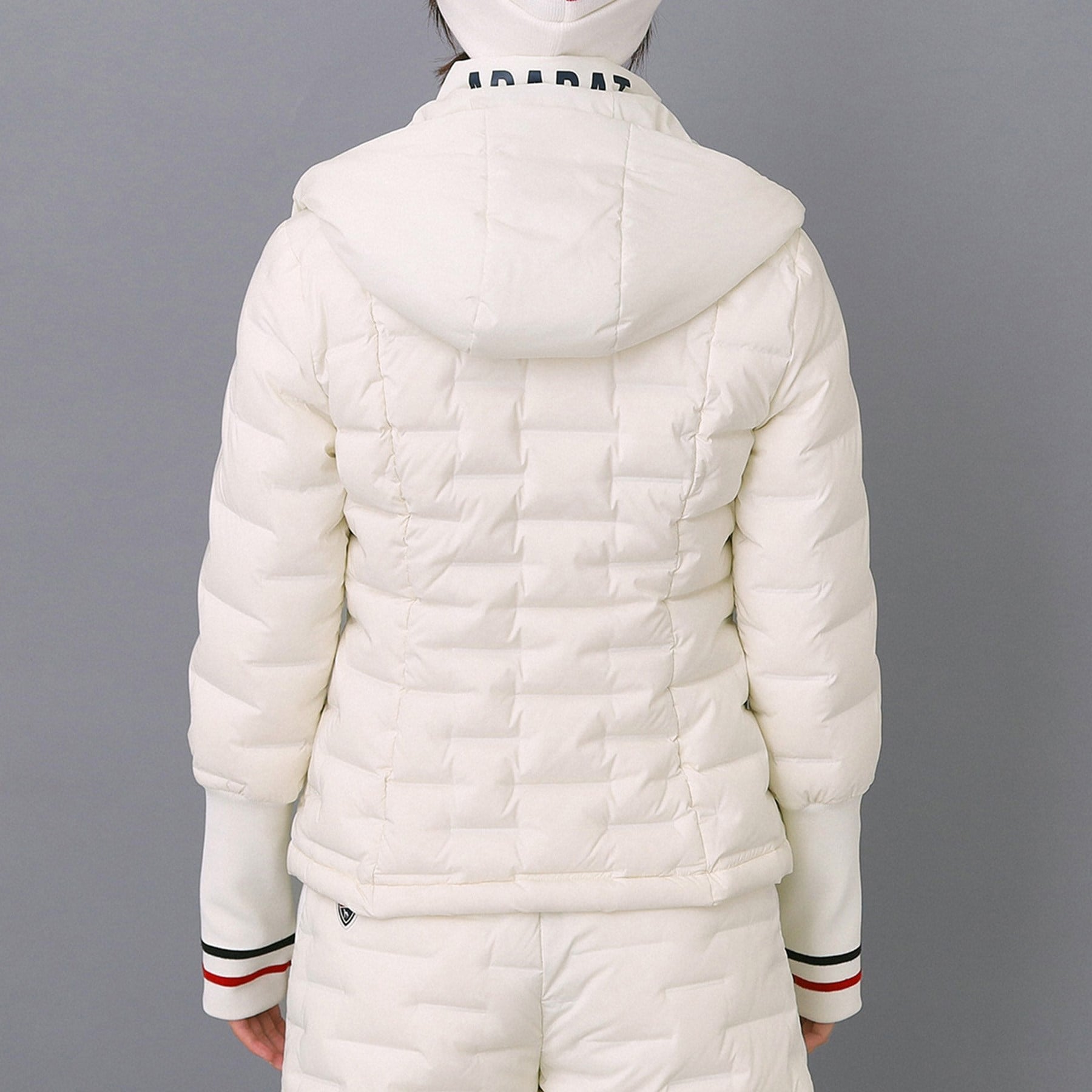 アダバット adabat 【ADABAT NAVY】2WAYストレッチダウンジャケット （ホワイト(001)） ホワイト(001)