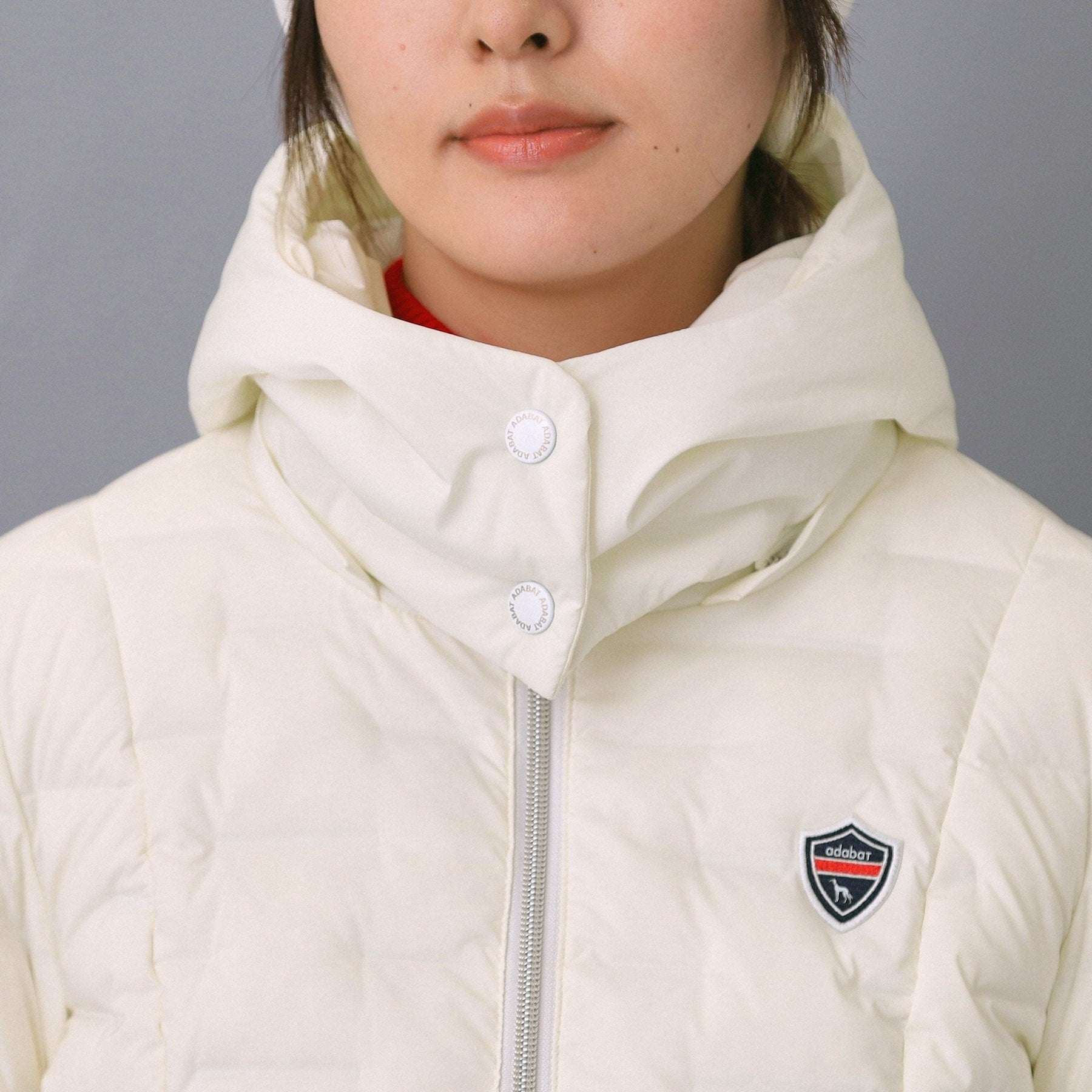 アダバット adabat 【ADABAT NAVY】2WAYストレッチダウンジャケット （ホワイト(001)） ホワイト(001)