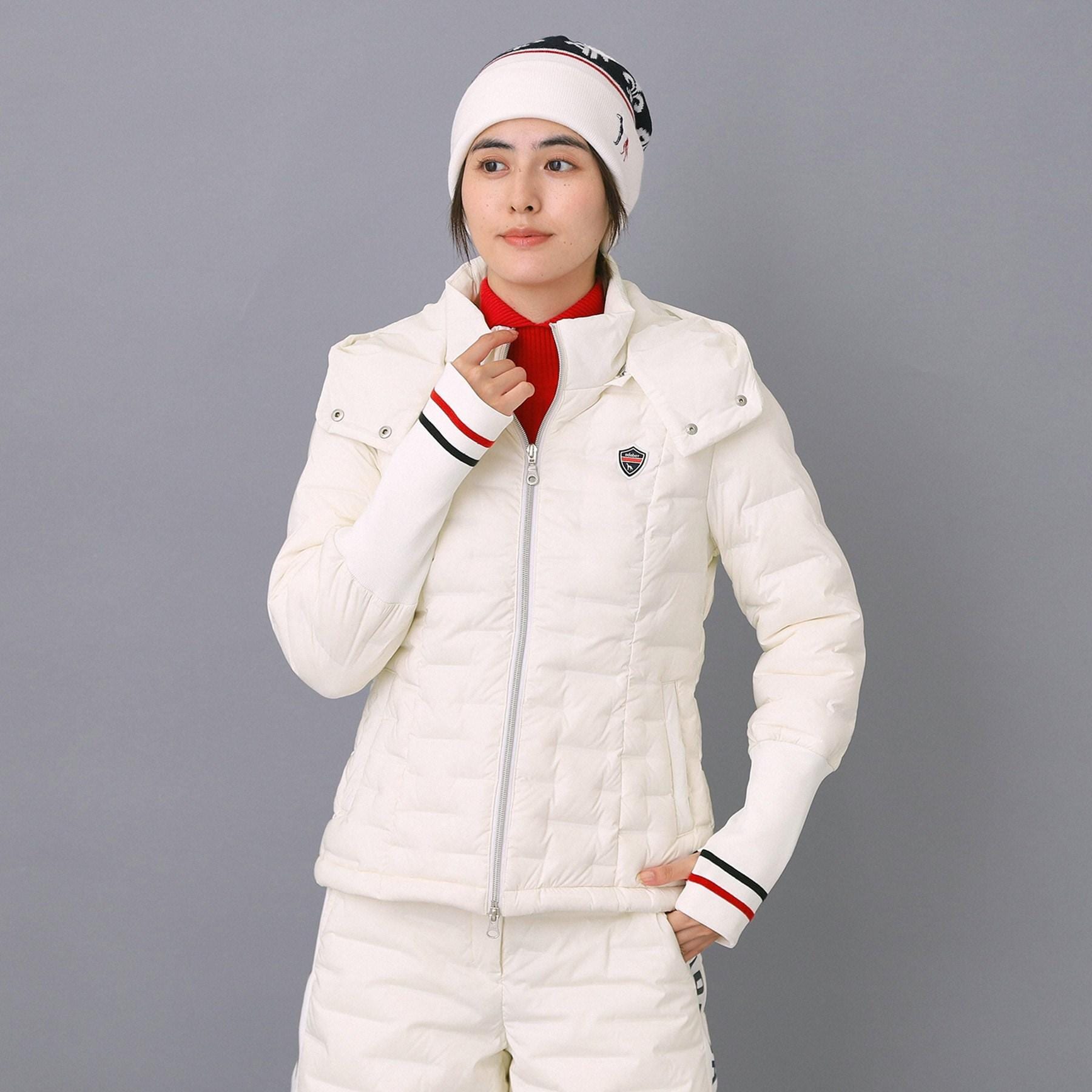 アダバット adabat 【ADABAT NAVY】2WAYストレッチダウンジャケット （ホワイト(001)） ホワイト(001)