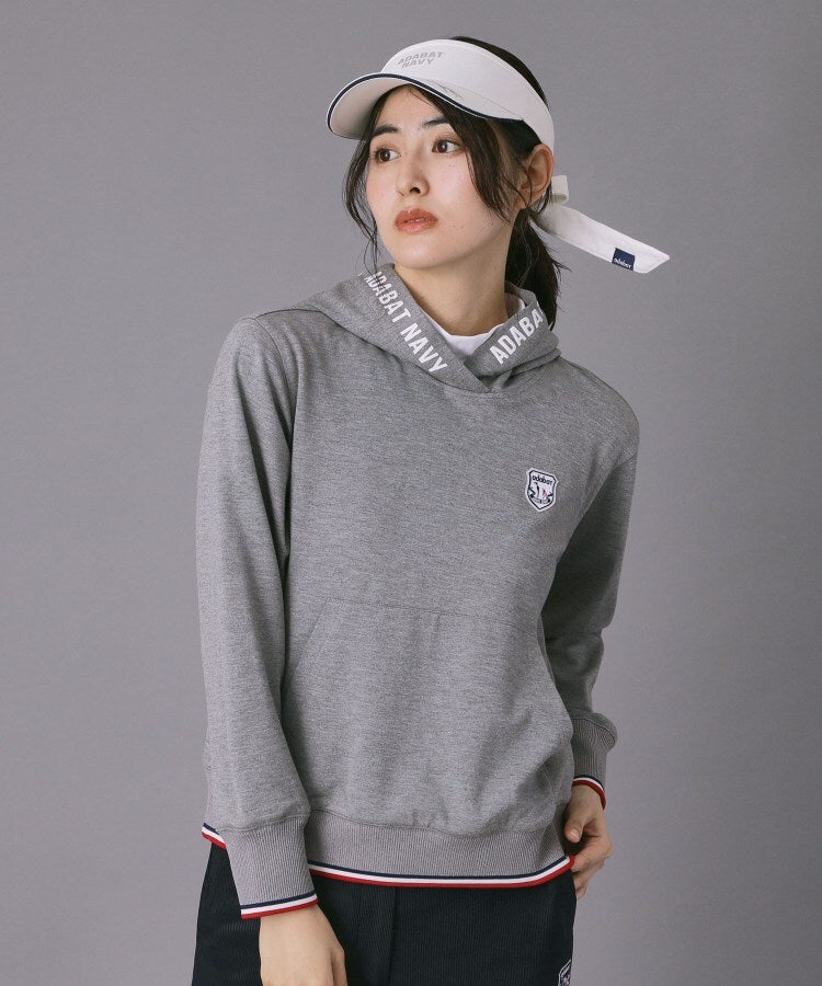 アダバット adabat ◆【ADABAT NAVY】UVポンチプルオーバーフーディ （グレー(012)） グレー(012)