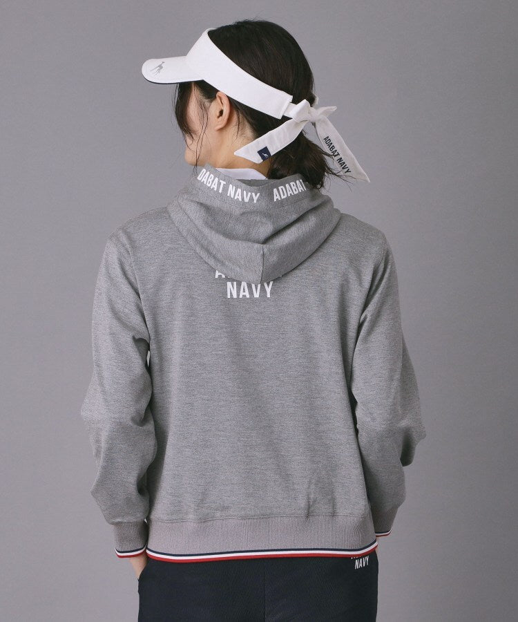 アダバット adabat ◆【ADABAT NAVY】UVポンチプルオーバーフーディ （グレー(012)） グレー(012)