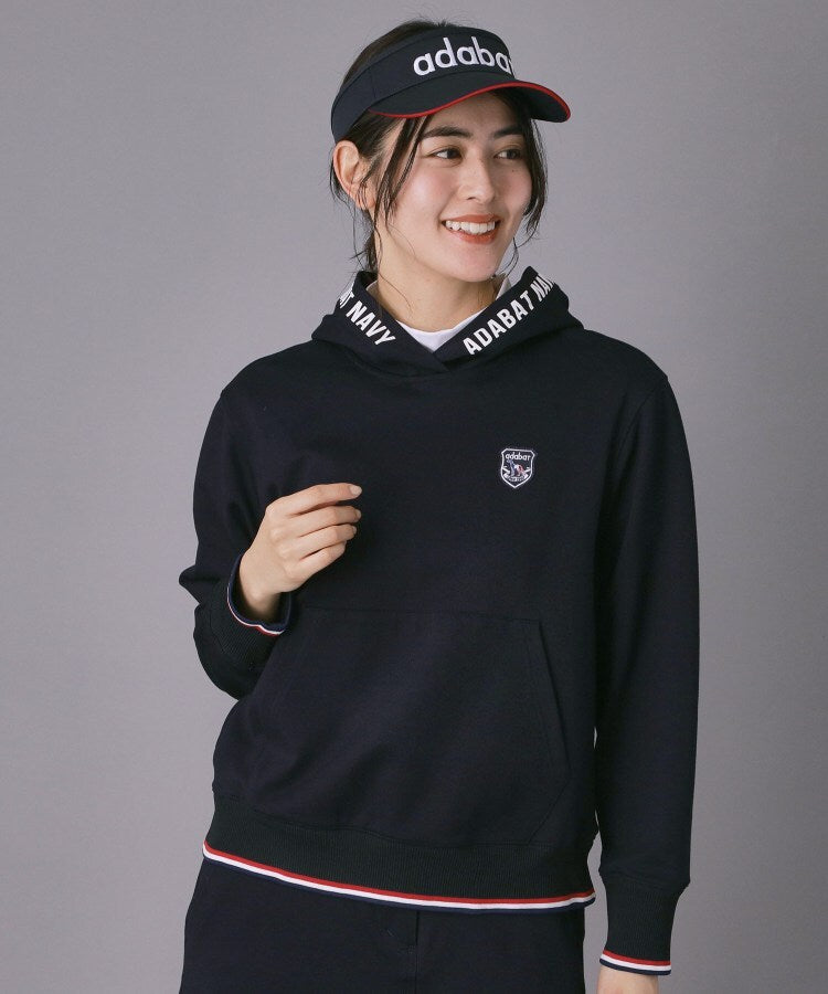 アダバット adabat ◆【ADABAT NAVY】UVポンチプルオーバーフーディ （グレー(012)） グレー(012)