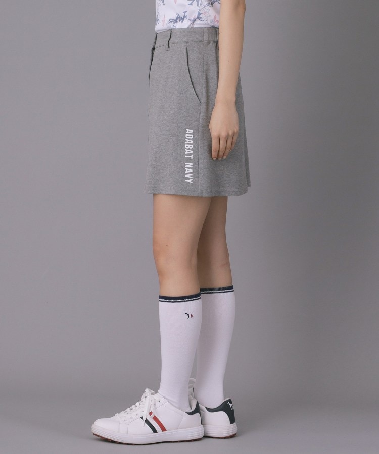 アダバット adabat ◆【ADABAT NAVY】UVポンチAラインスカート （ネイビー(094)） ネイビー(094)