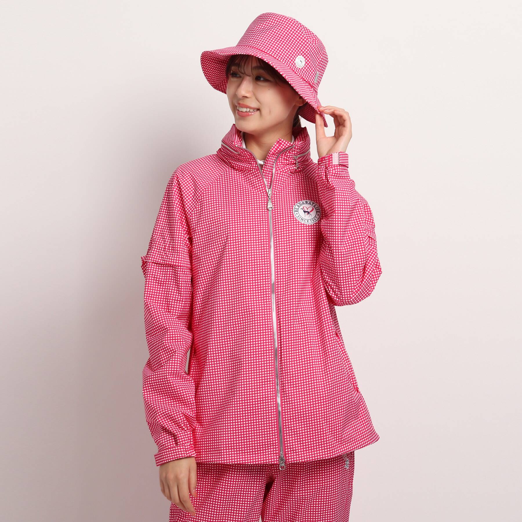 Adabat Adabat [防水/濕氣/透氣/驅蟲劑]女士雨衣
