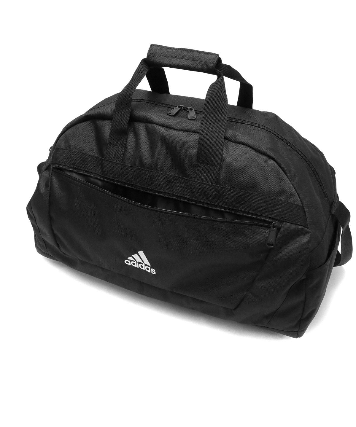 アディダス adidas アディダス ボストンバッグ adidas 2WAY ダッフルバッグ 斜めがけ 46L 大容量 A3 B4 A4 2泊 3泊 旅行 部活 修学旅行 63605 （ブラック） ブラック