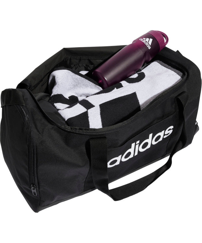 アディダス adidas アディダス adidas リニア ダッフル ミディアム  KWQ26 （JD9555 ブラック/ブラック/ホ） JD9555 ブラック/ブラック/ホ