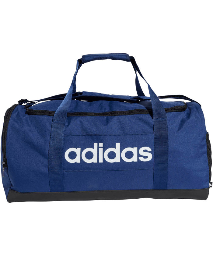 アディダス adidas アディダス adidas リニア ダッフル ミディアム  KWQ26 （IN6116 ダークブルー/ホワイ） IN6116 ダークブルー/ホワイ