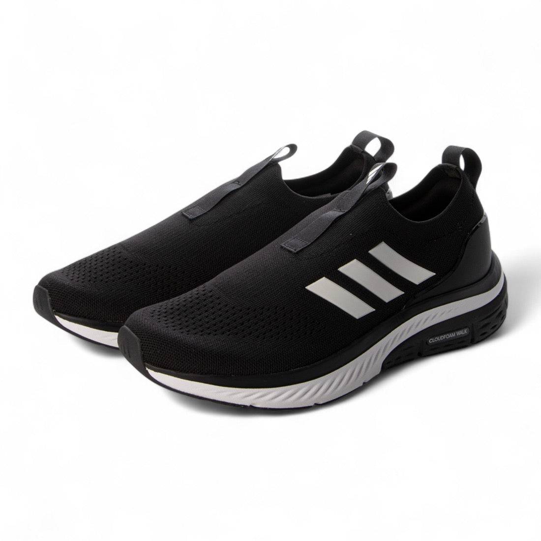 アディダス adidas CLOUDFOAM WALK SOCK （BLK/WH） BLK/WH