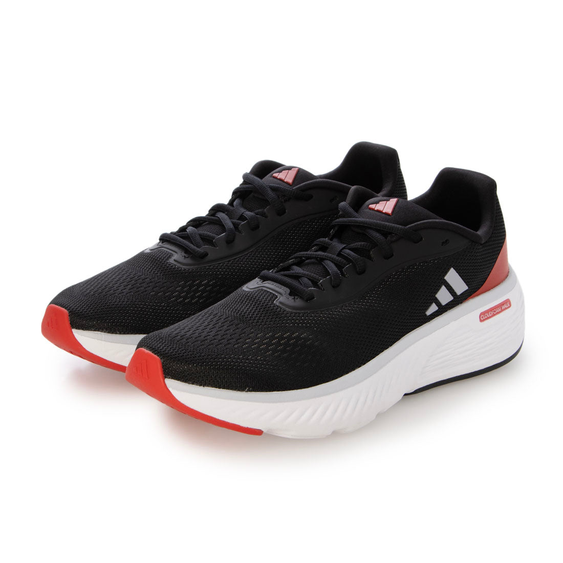 アディダス adidas CLOUDFOAM GO SHOES （BLK/RD） BLK/RD