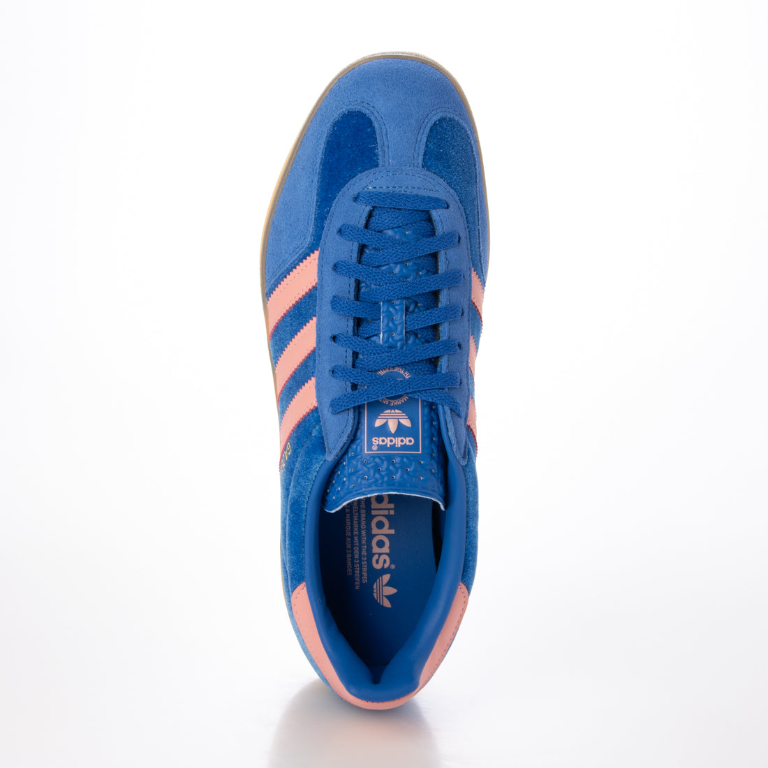 アディダス adidas adidas - GAZELLE INDOOR W BLUE SEMI PINK SPARK GUM 3 【IG6785】 （BLUE SEMI PINK SPARK GUM） BLUE SEMI PINK SPARK GUM