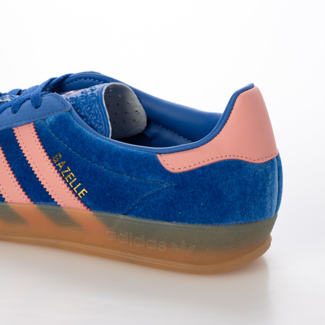 アディダス adidas adidas - GAZELLE INDOOR W BLUE SEMI PINK SPARK GUM 3 【IG6785】 （BLUE SEMI PINK SPARK GUM） BLUE SEMI PINK SPARK GUM