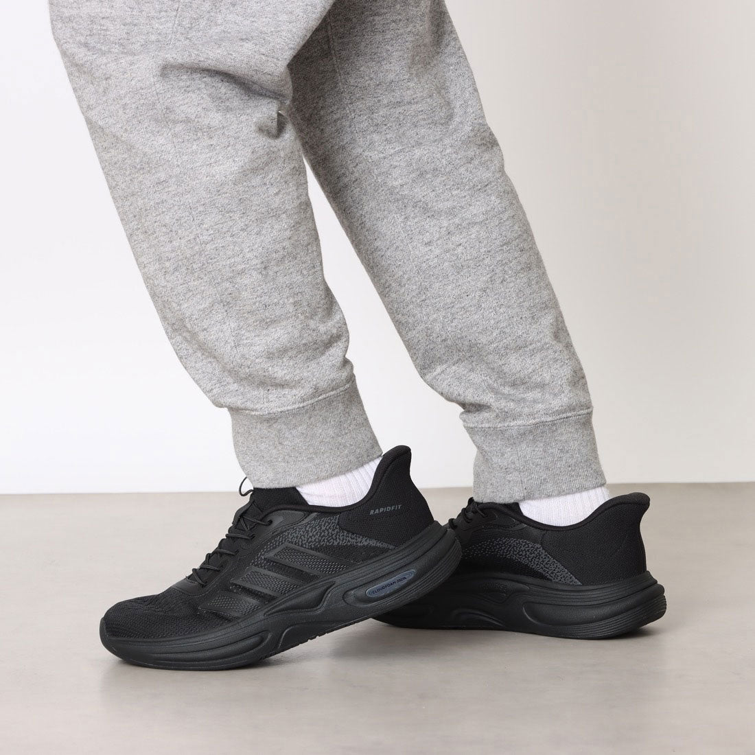 アディダス adidas CF CUXXION RAPIDFIT （BLK/BLK） BLK/BLK