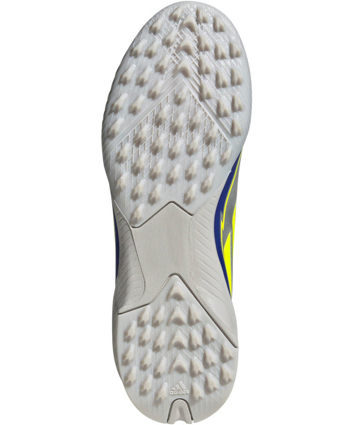 アディダス adidas アディダス adidas サッカー F50 LEAGUE TF J MESSI ターフコート ターフスパイク サッカーシューズ ジュニア 子供 キッズ 人工芝対 （シルバーメタリック/ソーラ） シルバーメタリック/ソーラ