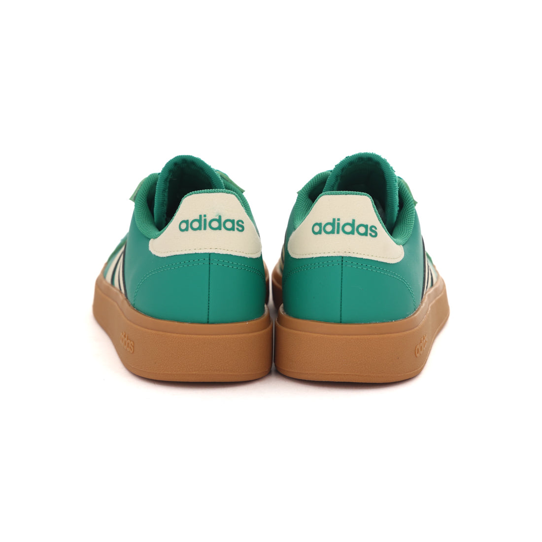 アディダス adidas レディース メンズ スニーカー グランドコートベース 2.0 U コートシューズ ローカット JQ0528 ローテク （グリーン/Wバニラ(JQ0528)） グリーン/Wバニラ(JQ0528)