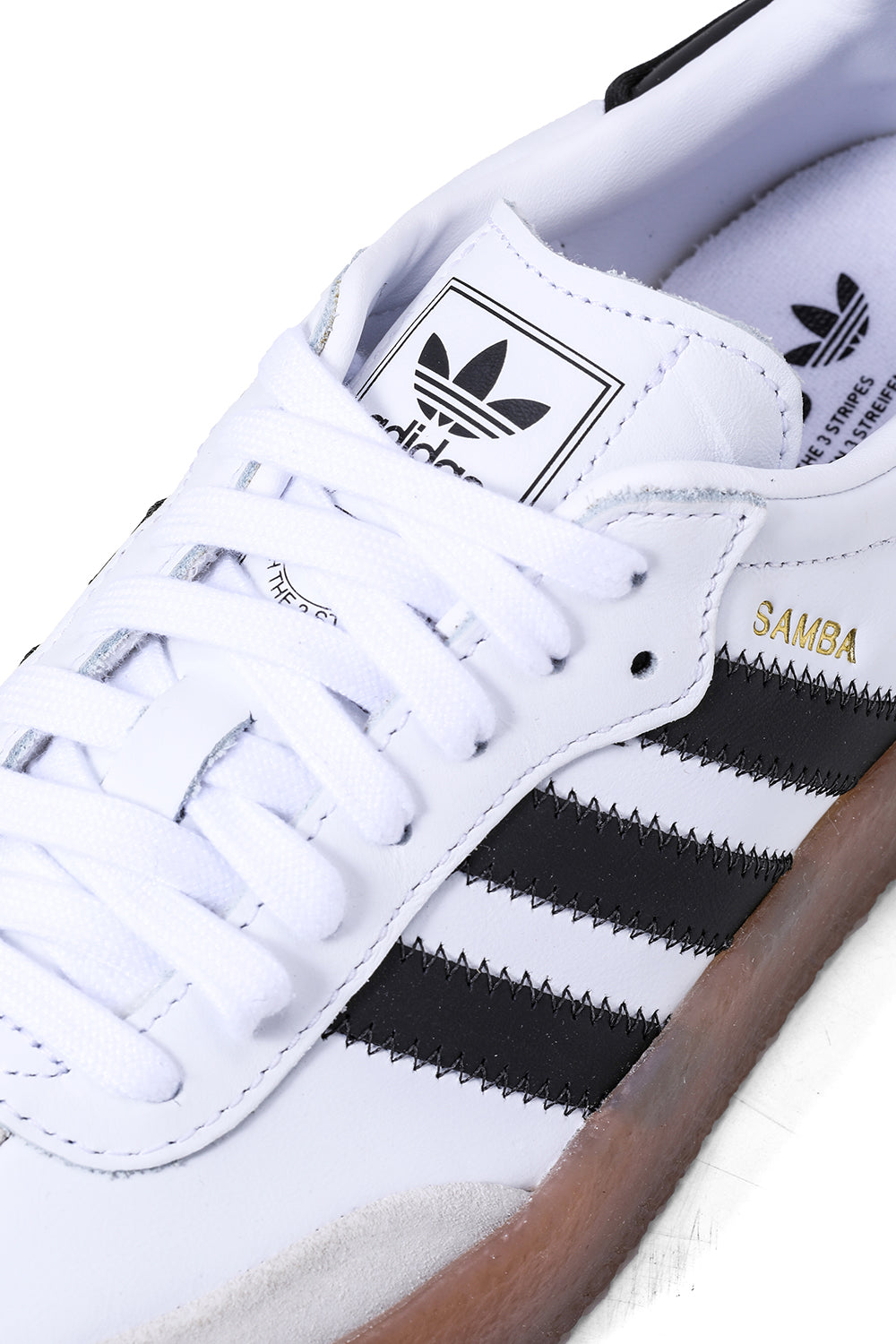 アディダス adidas SAMBAE W （White × Black × Gold Metallic） White × Black × Gold Metallic