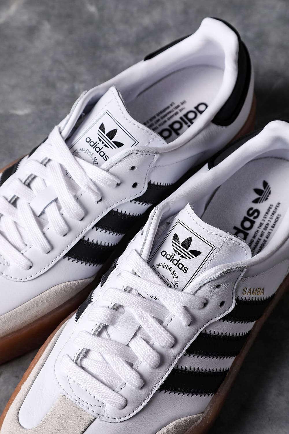 アディダス adidas SAMBAE W （White × Black × Gold Metallic） White × Black × Gold Metallic