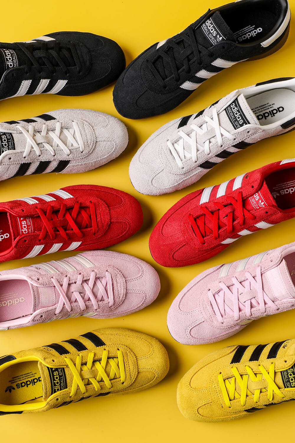 アディダス adidas HANDBALL SPEZIAL LO PRO W （White × Black × Gold Metallic） White × Black × Gold Metallic