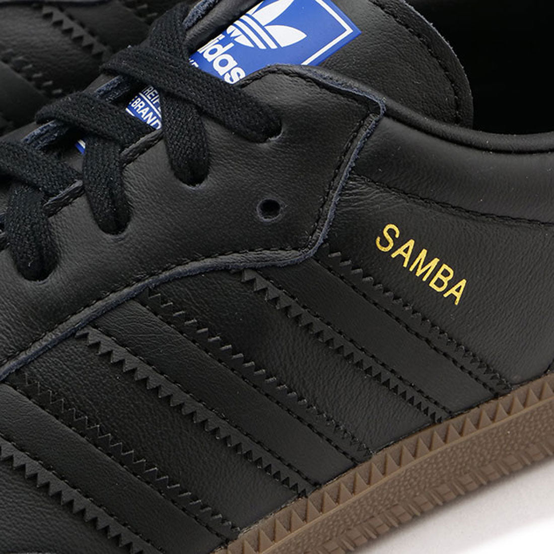 adidas gazelle silver green womens adidas Samba OG Core Black / Core Black main image 1