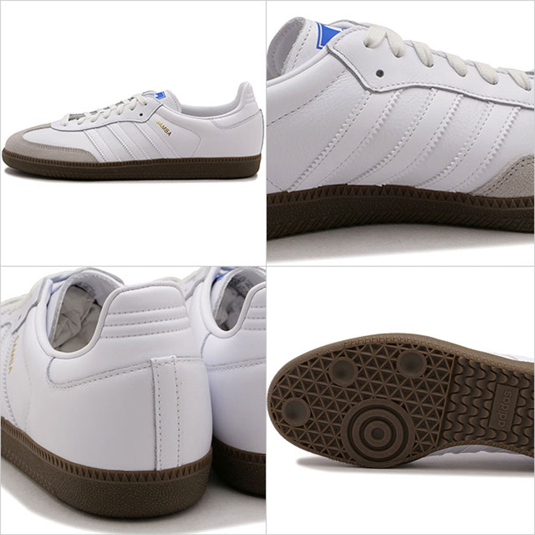 adidas SAMBA OG Footwear White/Footwear White/Gum [NIR66/IE3439 SS24]