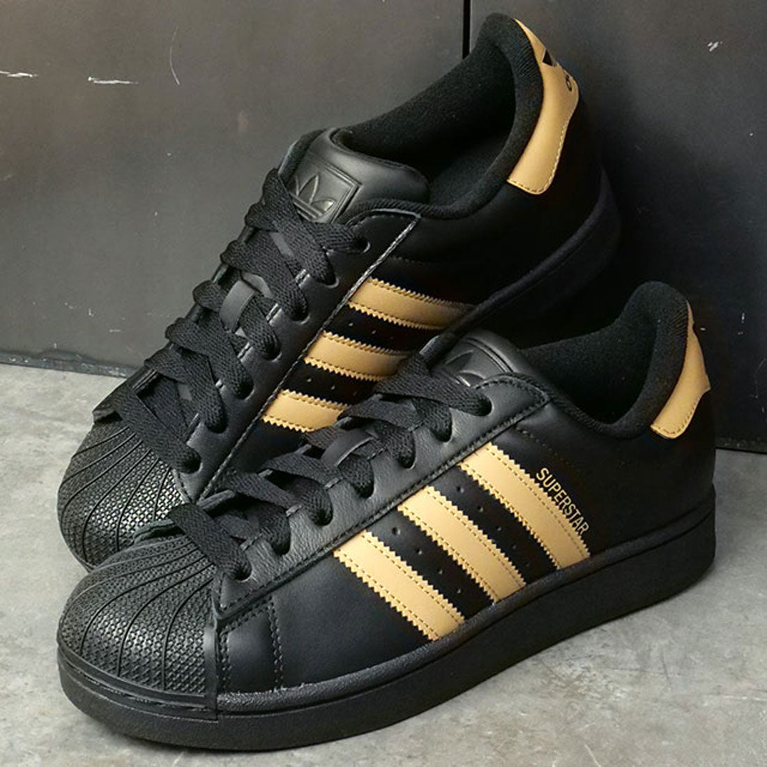 アディダス adidas SUPERSTAR II W コアブラック/カードボード/コアブラック [OPH46/JS1340] （コアブラック/カードボード/コアブラック） コアブラック/カードボード/コアブラック